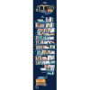 Скретч-постер на холодильник #100 дел "Books edition"