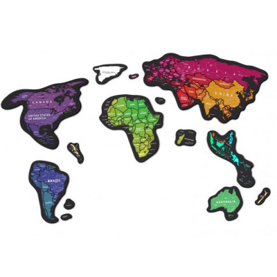 Скретч карта Travel Map "Magnetic World"-foto3