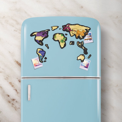 Скретч карта Travel Map "Magnetic World"-foto10