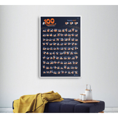 Скретч постер #100 дел "Kamasutra edition"-foto11