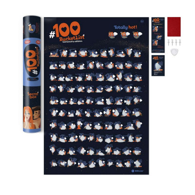 Скретч постер #100 дел "Kamasutra edition"-foto2