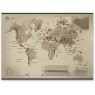Скретч карта гор "World" (англ. язык)
