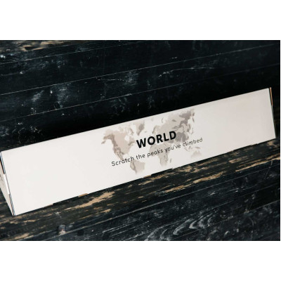 Скретч карта гор "World" (англ. язык)-foto7