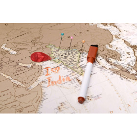 Скретч-карта мира "My Map Antique edition" (на англ.)-foto10