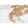 Скретч карта мира "My Map Antique edition" (на английском языке)