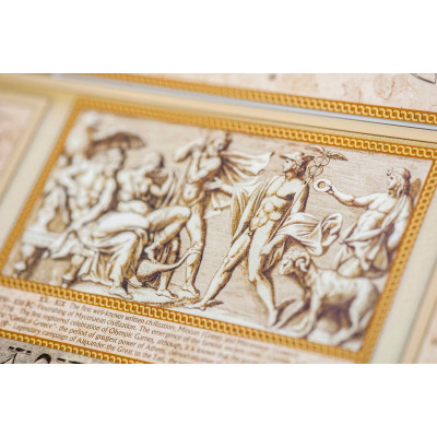 Скретч-карта мира "My Map Antique edition" (на англ.)-foto2