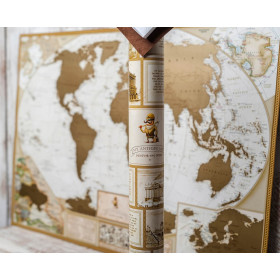 Скретч-карта мира "My Map Antique edition" (на англ.)-foto5