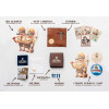 Скретч карта мира "My Map Antique edition" (на английском языке)