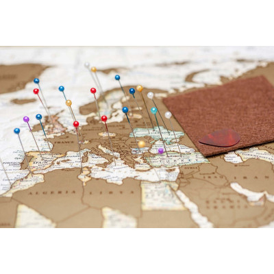 Скретч-карта мира "My Map Antique edition" (на англ.)-foto6