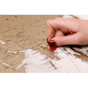 Скретч-карта мира "My Map Antique edition" (на англ.)-foto7