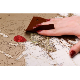 Скретч-карта мира "My Map Antique edition" (на англ.)-foto8