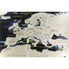 Скретч карта мира "My Map Black edition" (на английском языке)