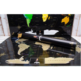 Скретч карта мира "My Map Black edition" (на англ.)-foto12