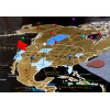 Скретч карта мира "My Map Black edition" (на английском языке)