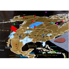 Скретч карта мира "My Map Black edition" (на англ.)-foto6