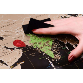 Скретч карта мира "My Map Black edition" (на англ.)-foto8