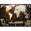 Скретч карта мира "My Map Chocolate edition" (на английском языке)