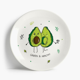 Тарілка "Авокадо. Green & healthy"