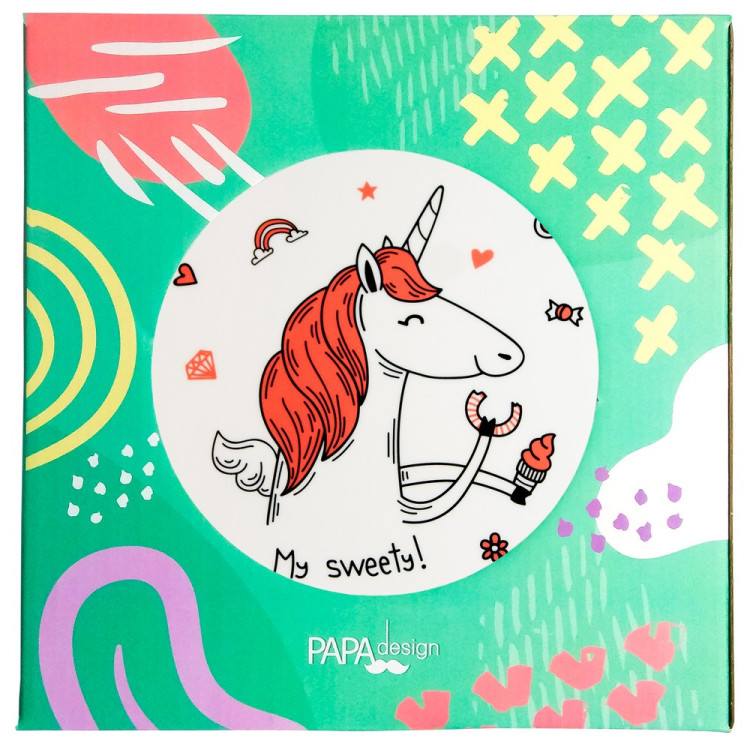 Тарелка с рисунком "My sweety!"