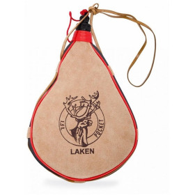 Фляга "Laken Leather canteen" 1,5 л, прямая форма