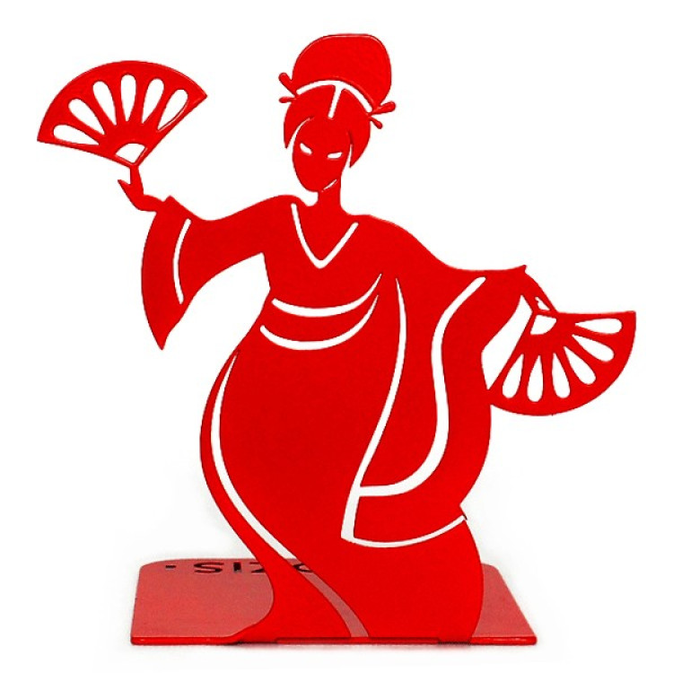 Держатель для книг "Гейша"