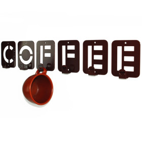 Вешалка настенная "Coffee"-foto4