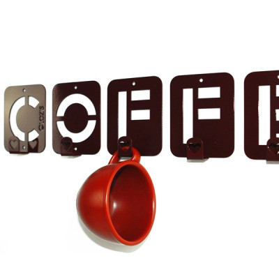 Вешалка настенная "Coffee"-foto5