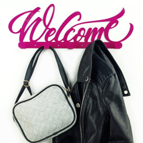 Вешалка настенная "Welcome"-foto5