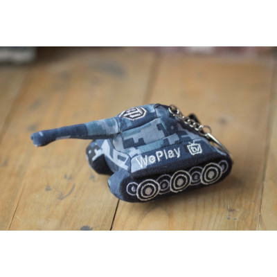 Брелок в виде танка World of Tanks, серый-хаки-foto2