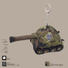 Брелок-танк World of Tanks, зеленый-хаки