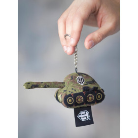 Брелок-танк World of Tanks, зеленый-хаки Брелок-танк World of Tanks, зеленый-хаки