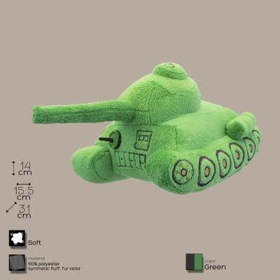 Декоративная подушка Танк Т-34 World of Tanks-foto5