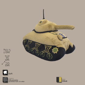 Плюшевая подушка Танк М-4 World of Tanks-foto3