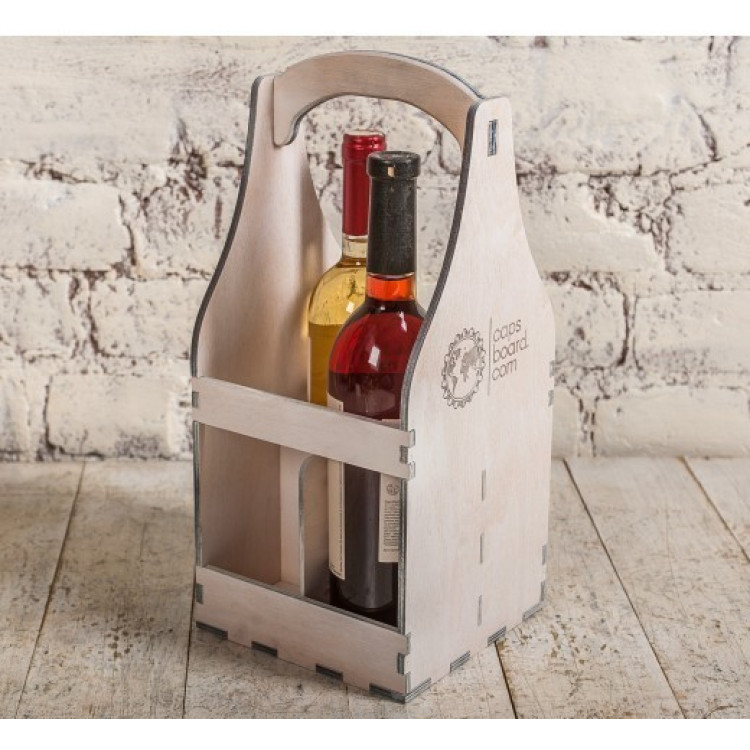 Деревянный ящик для вина "Wine box"