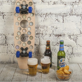 Поднос-подставка "Beer drive" для бокалов и закусок-foto4