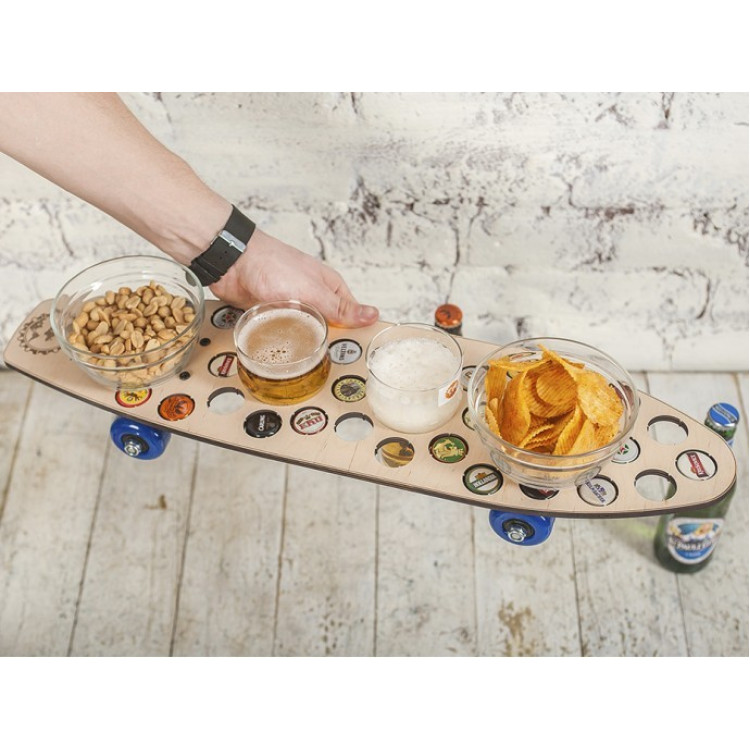 Мини столик для пива и закусок "Beer drive"