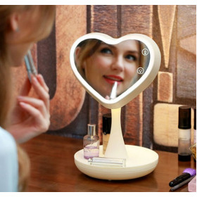 Зеркало для make-up с Led-подсветкой (белое)