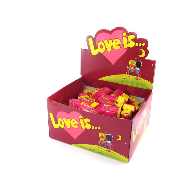 Жвачки Love is вишня-лимон