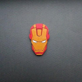 Значок-брошь "Iron Man"