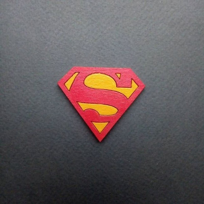 Значок-брошь "Superman"