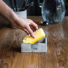 Підставка холдер для кухонних губок із бетону в стилі лофт