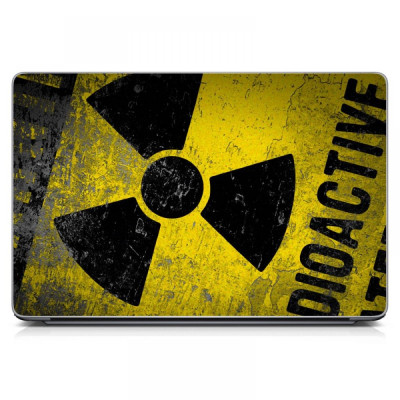 Універсальна наклейка на ноутбук "Radioactive", 15.6"-13.3"